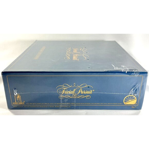 1981 Original Trivial Pursuit Master Factory Sealed Game Genus Edition NEW No. 7 - Picture 6 of 8